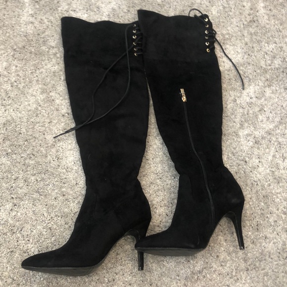 PrettyLittleThing Shoes - Lace Up High Boots! Worn Once. PrettyLittleThing Shoes - Lace Up High Boots! Worn Once.